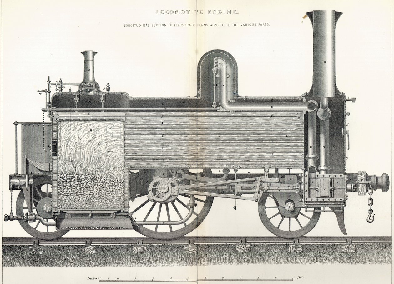 Lokomotif Motoru, J.W. Lowry by David Kirkaldy