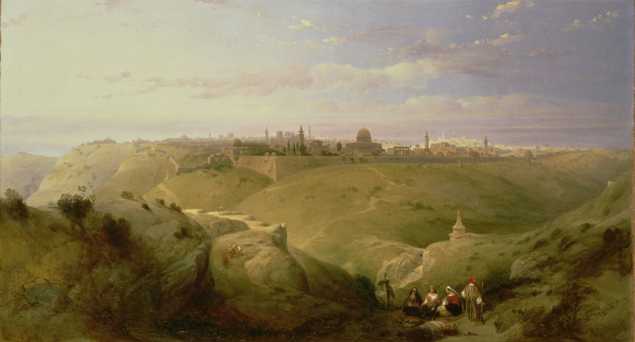 Kudüs, 1842 by David Roberts