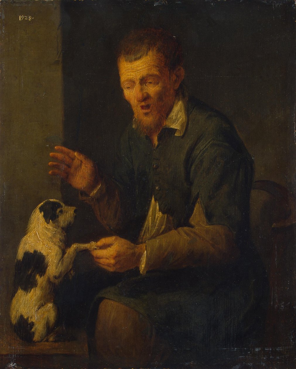 Köpekli Köylü by David Ryckaert