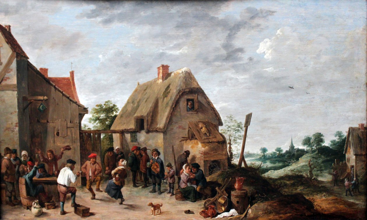 Flaman fuarı by David Teniers the Younger