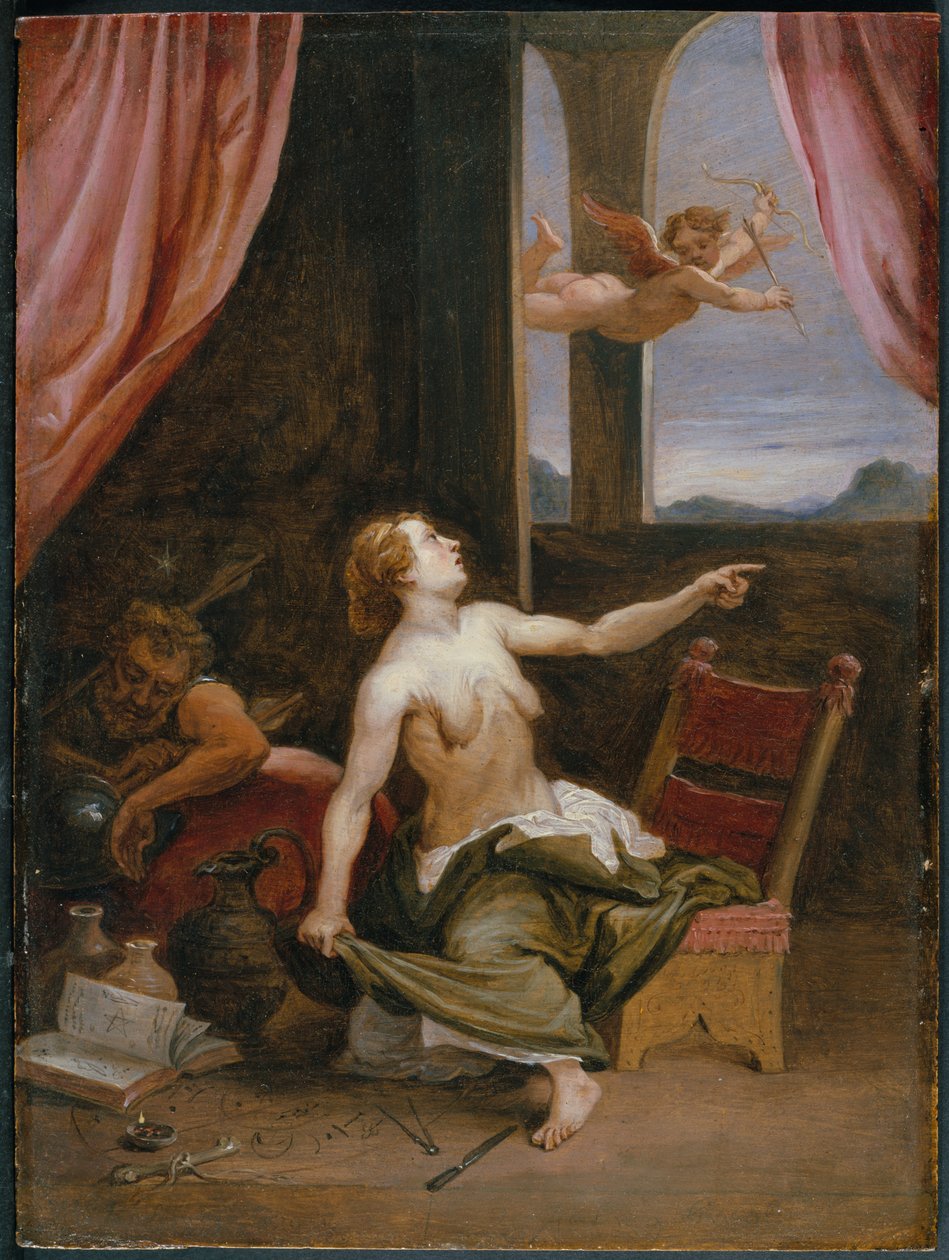 Gençliği arayan yaşlılık by David Teniers the Younger