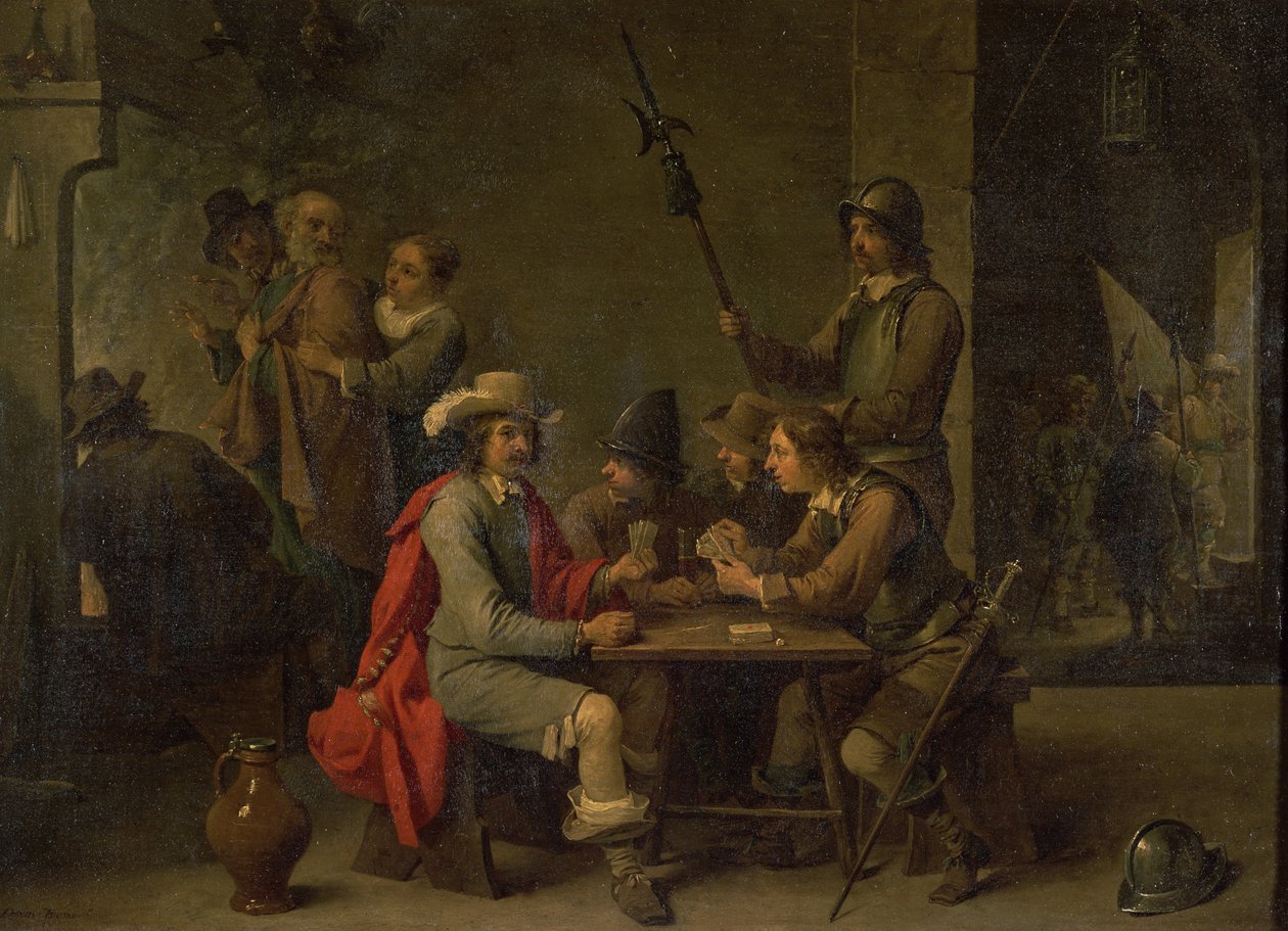 The Denial of St. Peter, 1646  by David Teniers the Younger