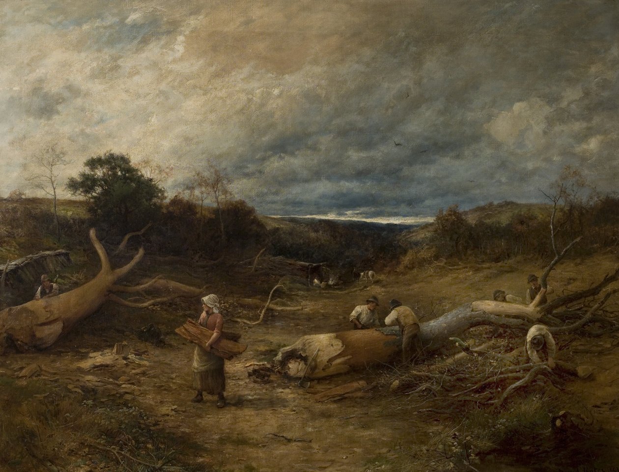 Meşe Kalpleri, 1891 by David Bates
