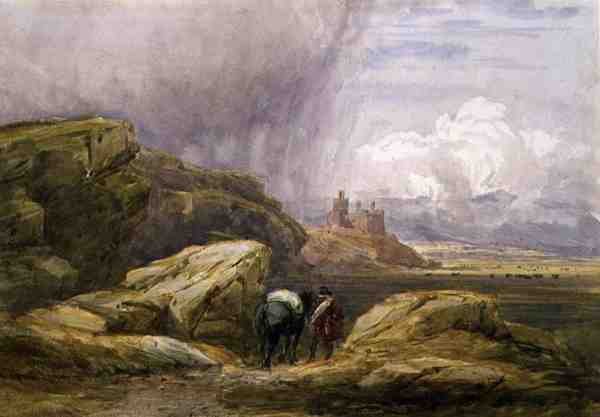 Harlech Kalesi by David Cox