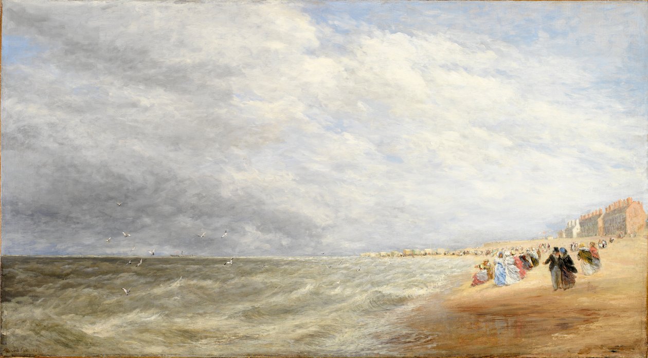 Rhyl Kumları, 1855 by David Cox