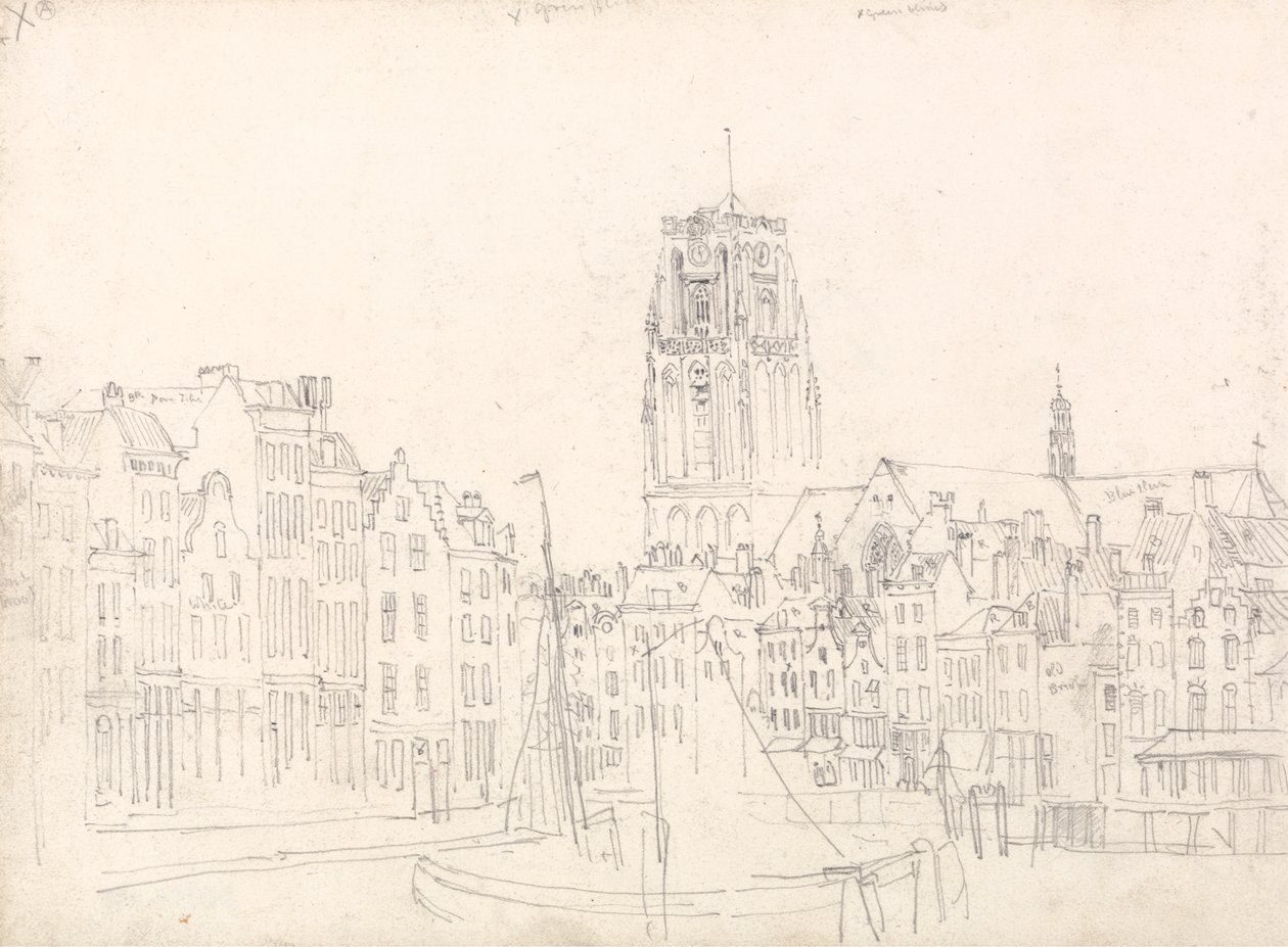 Rotterdam: St. Lawrence Kilisesi by David Cox