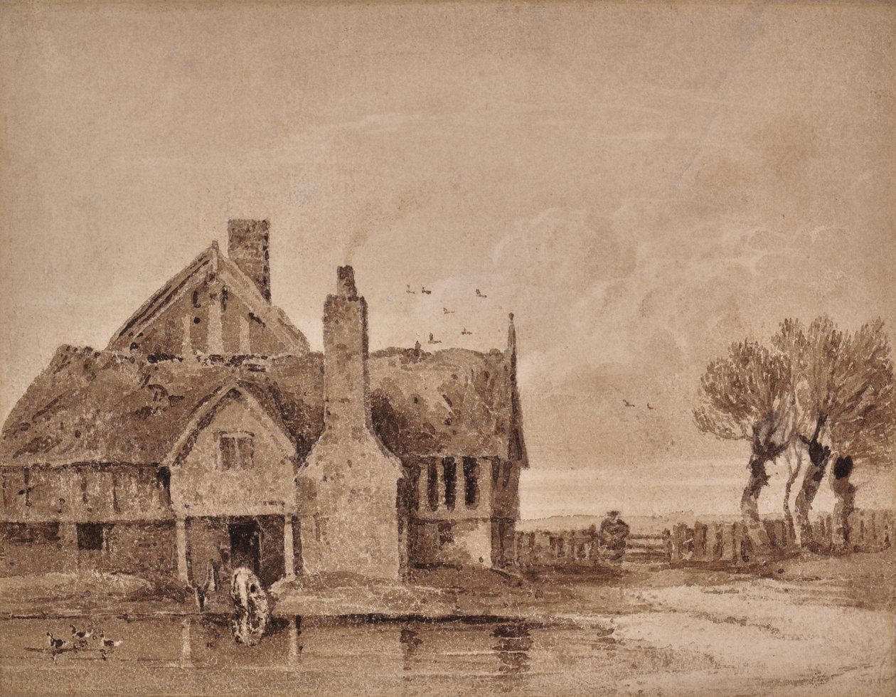 Bir çiftlik evinin incelenmesi by David Cox