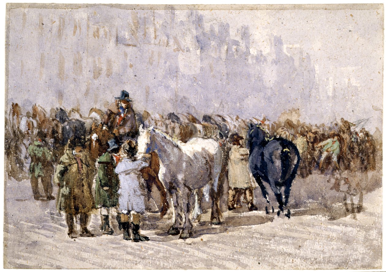 Birmingham At Fuarı, c.1841-49 by David Cox