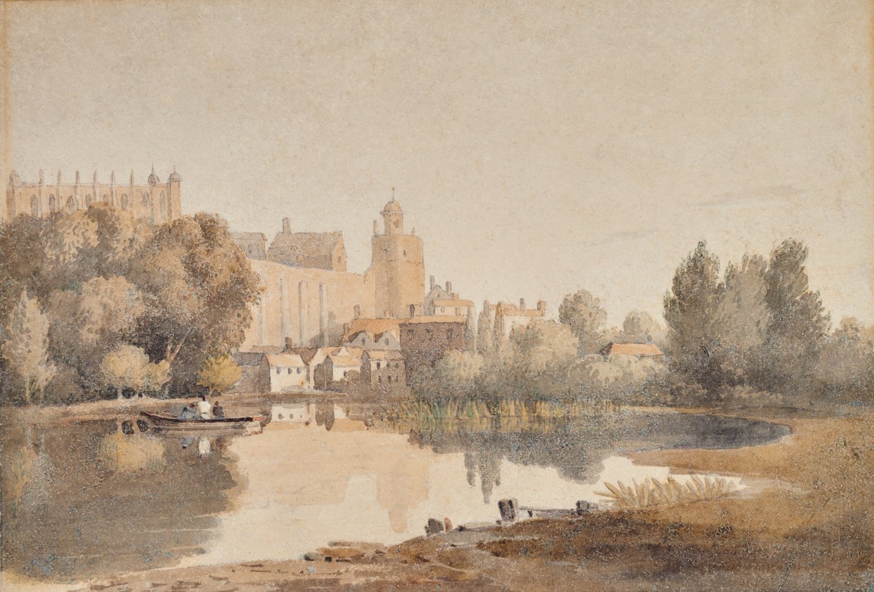 Sokağa çıkma yasağı Kulesi, Windsor by David Cox