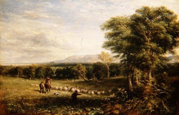Clwyd Vadisi by David Cox