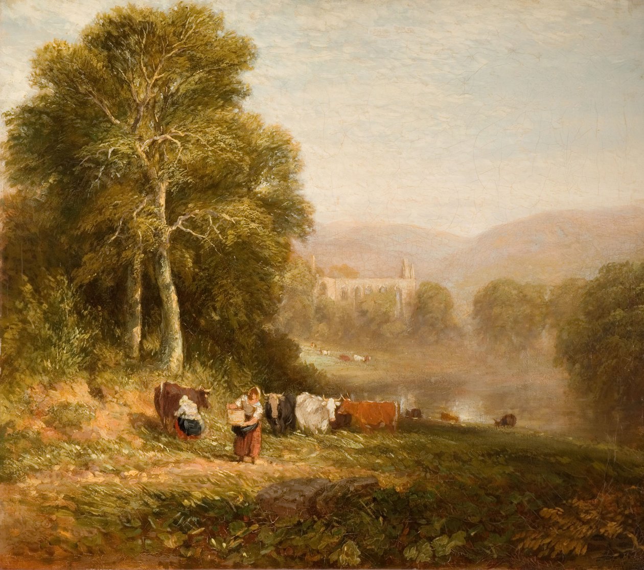 Bolton Manastırı, 1844. by David Cox the elder