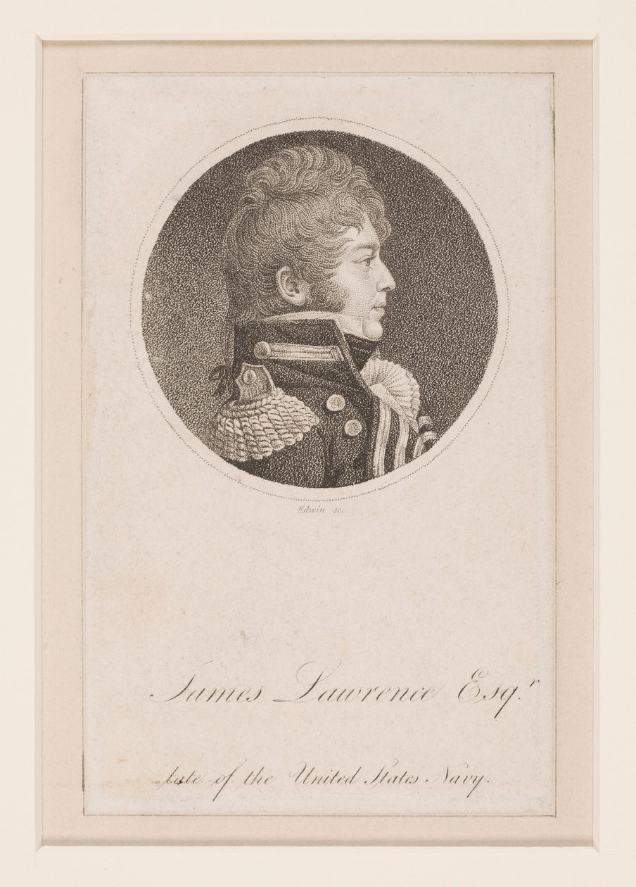 James Lawrence Esqr. by David Edwin