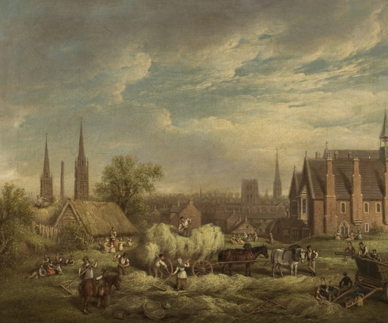 19. yüzyılın ortalarında Coventry