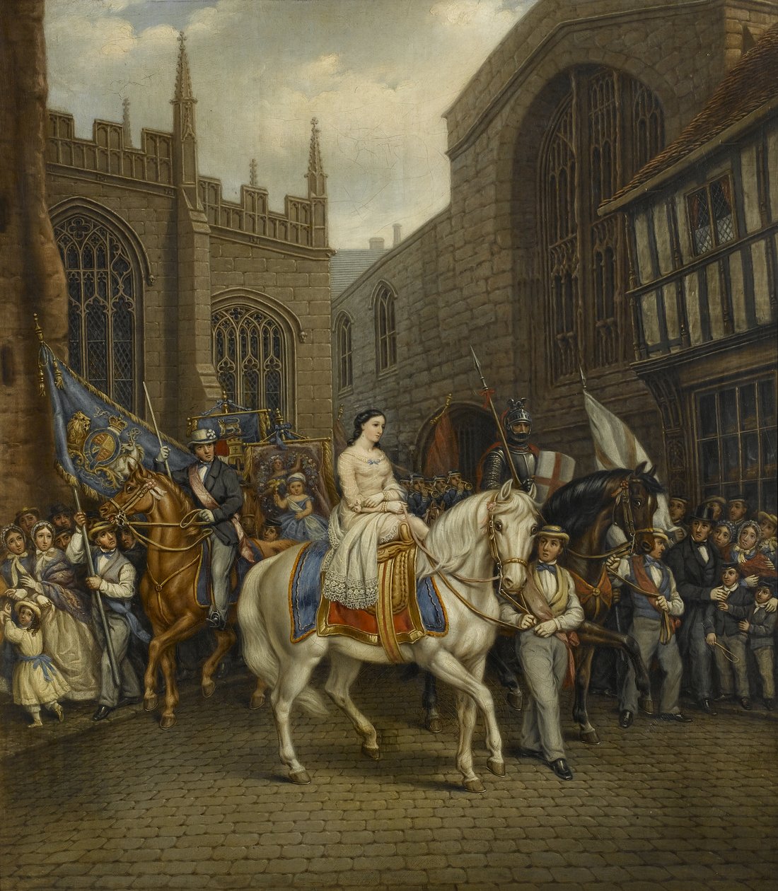 Lady Godiva Alayı, Coventry, 1867 by David Gee