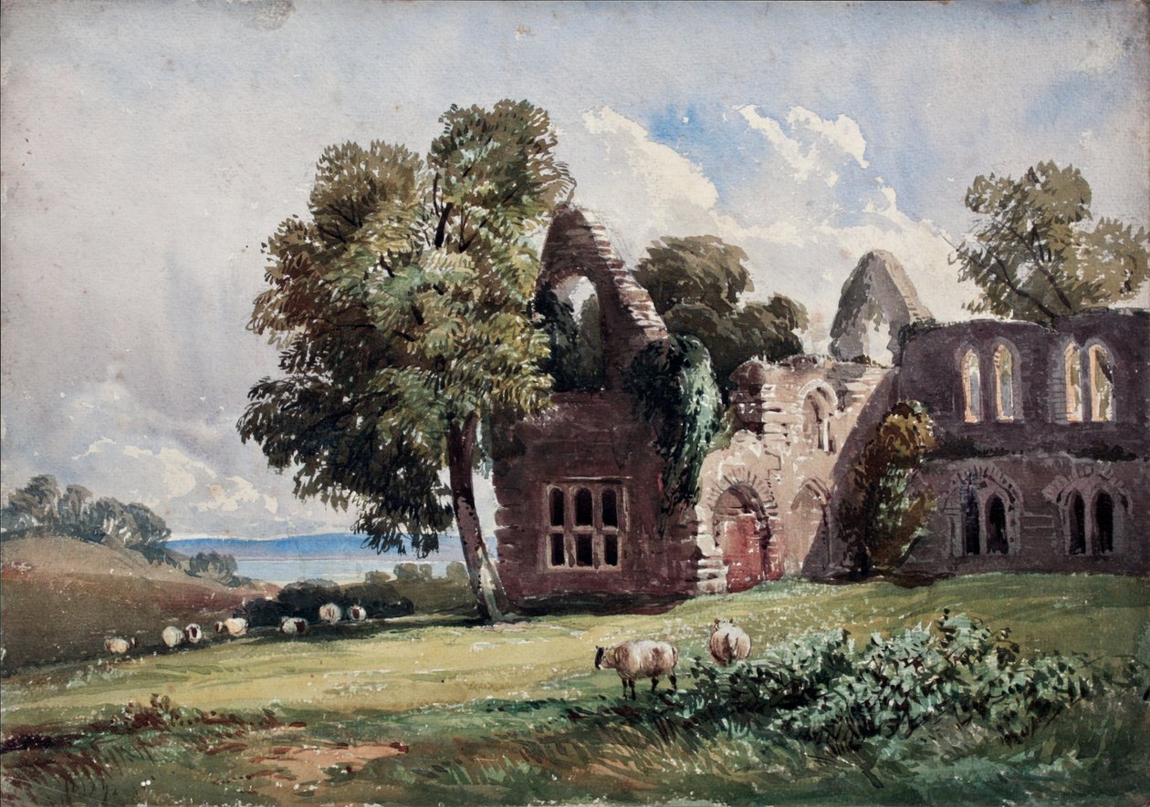 Harap Manastır ve Koyun by David Hall McKewan