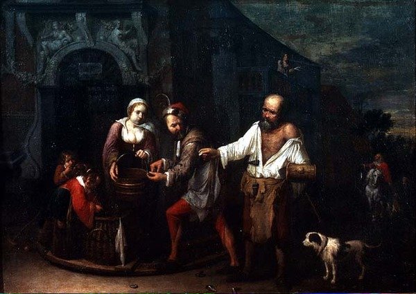 Midye Satıcısı by David III Ryckaert