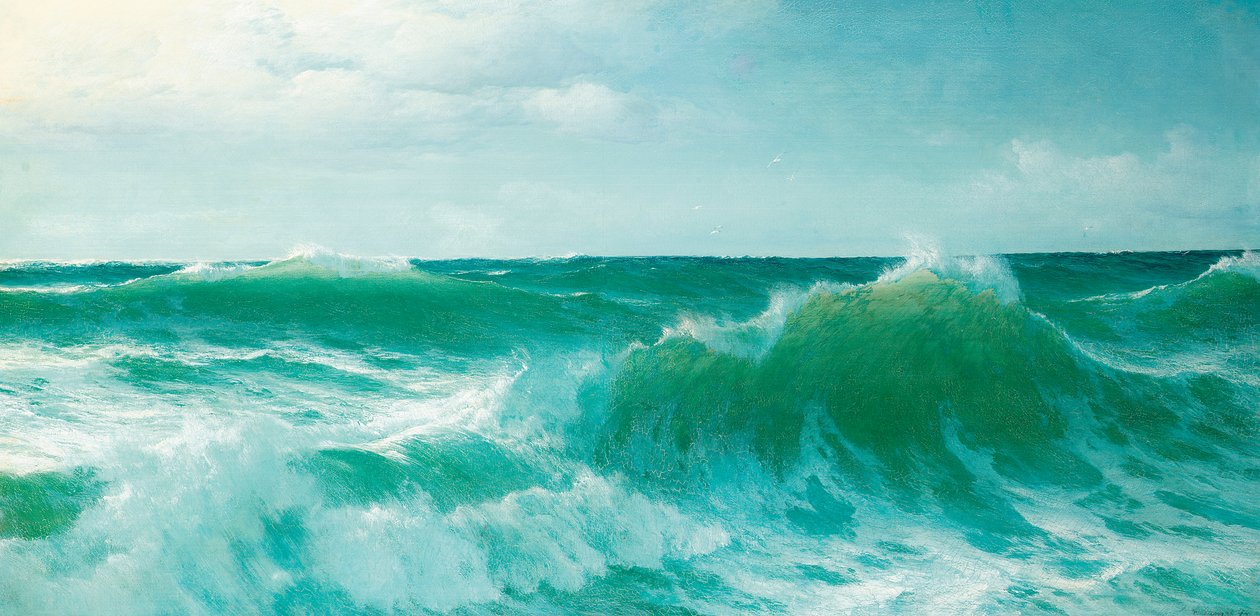 Bir kırılma dalgası, 1894 by David James