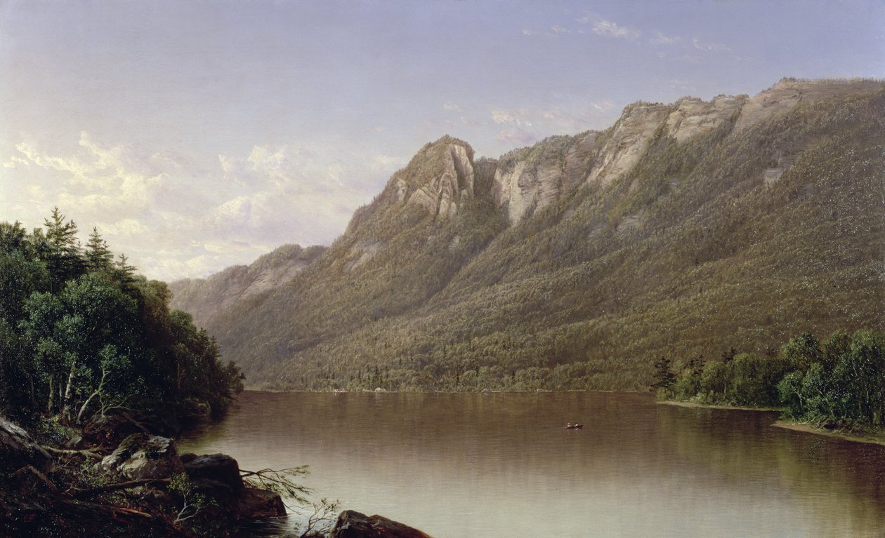 Eagle Cliff, Franconia Notch, New Hampshire by David Johnson