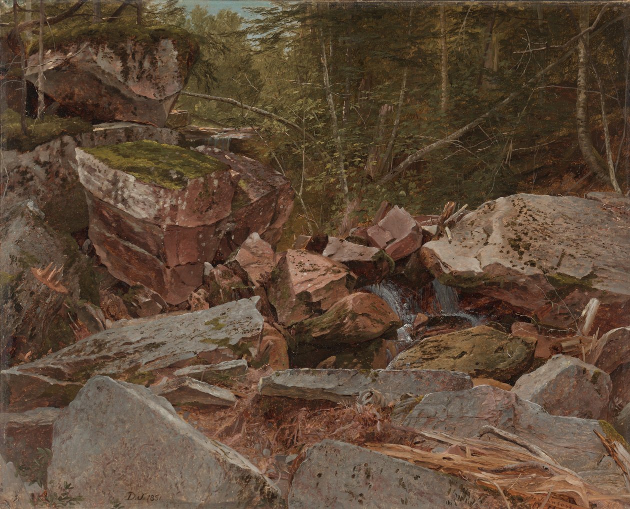 Çalışma, Kuzey Conway, New Hampshire, 1851 by David Johnson