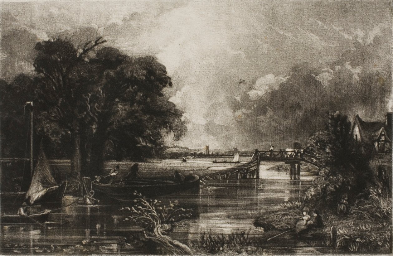 Stour Nehri, Suffolk by David Lucas