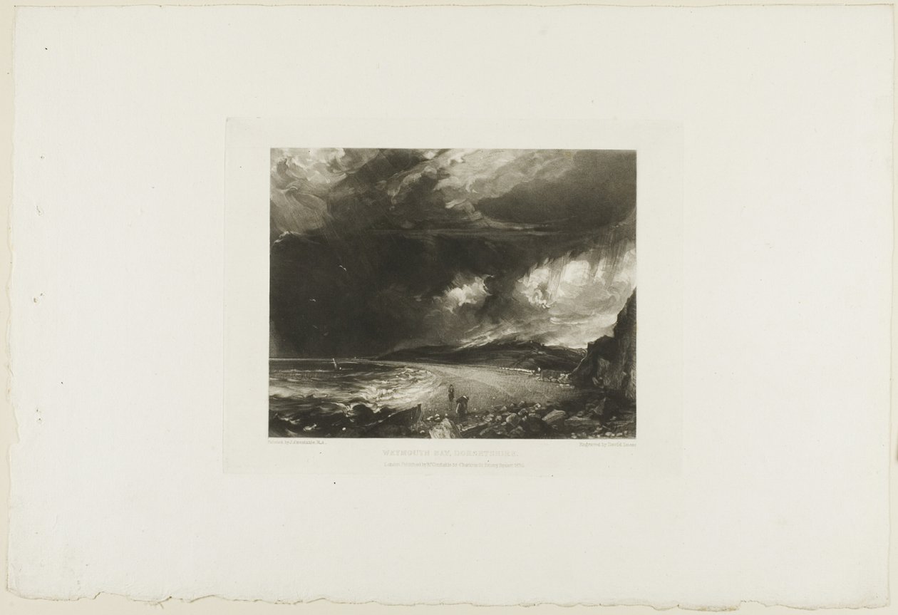 Weymouth Körfezi, Dorsetshire by David Lucas