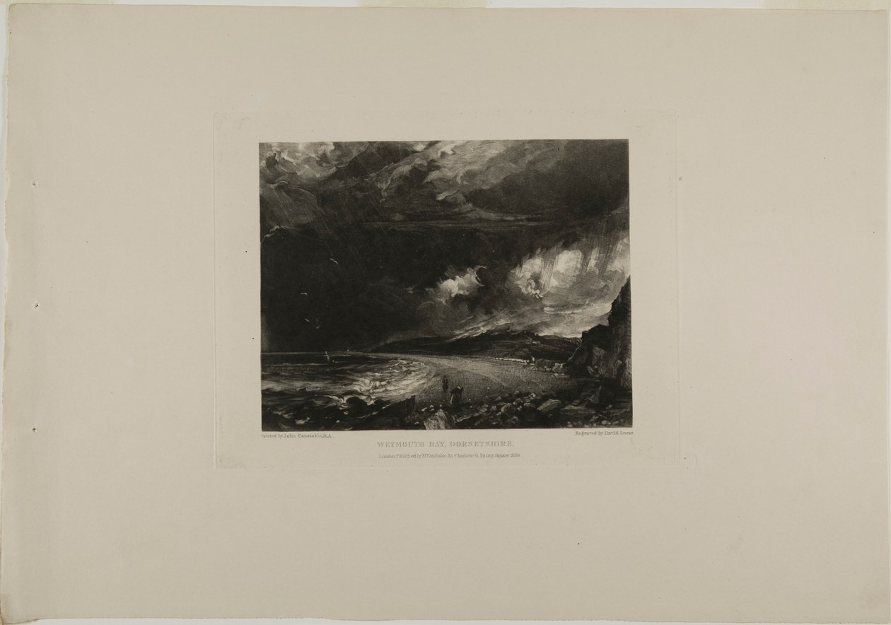 Weymouth Körfezi, Dorsetshire by David Lucas