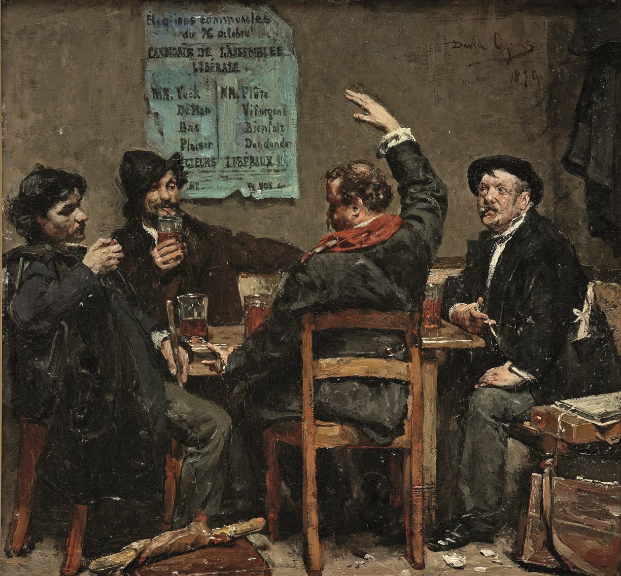 De Stamtafel: bir kafede hikaye anlatımı by David Oyens