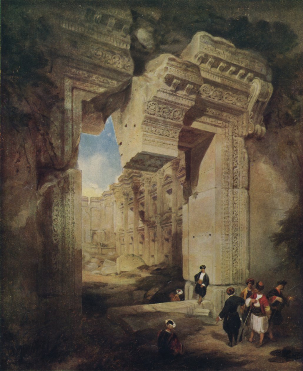 Baalbec, 1841, 1922. by David Roberts