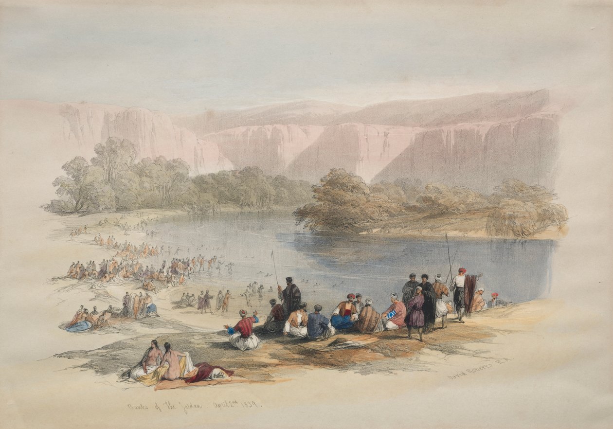 Ürdün Bankaları by David Roberts