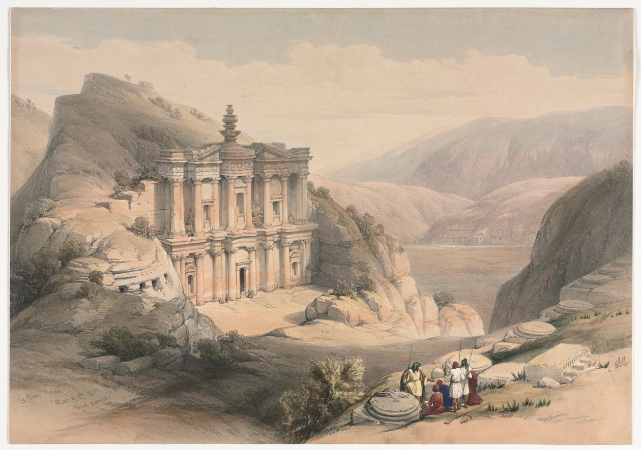 Deir Petra by David Roberts