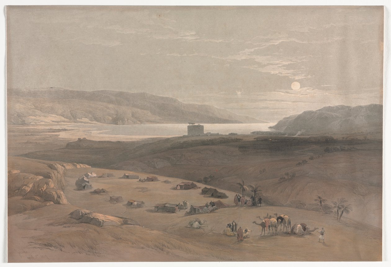Eriha, 1839. by David Roberts