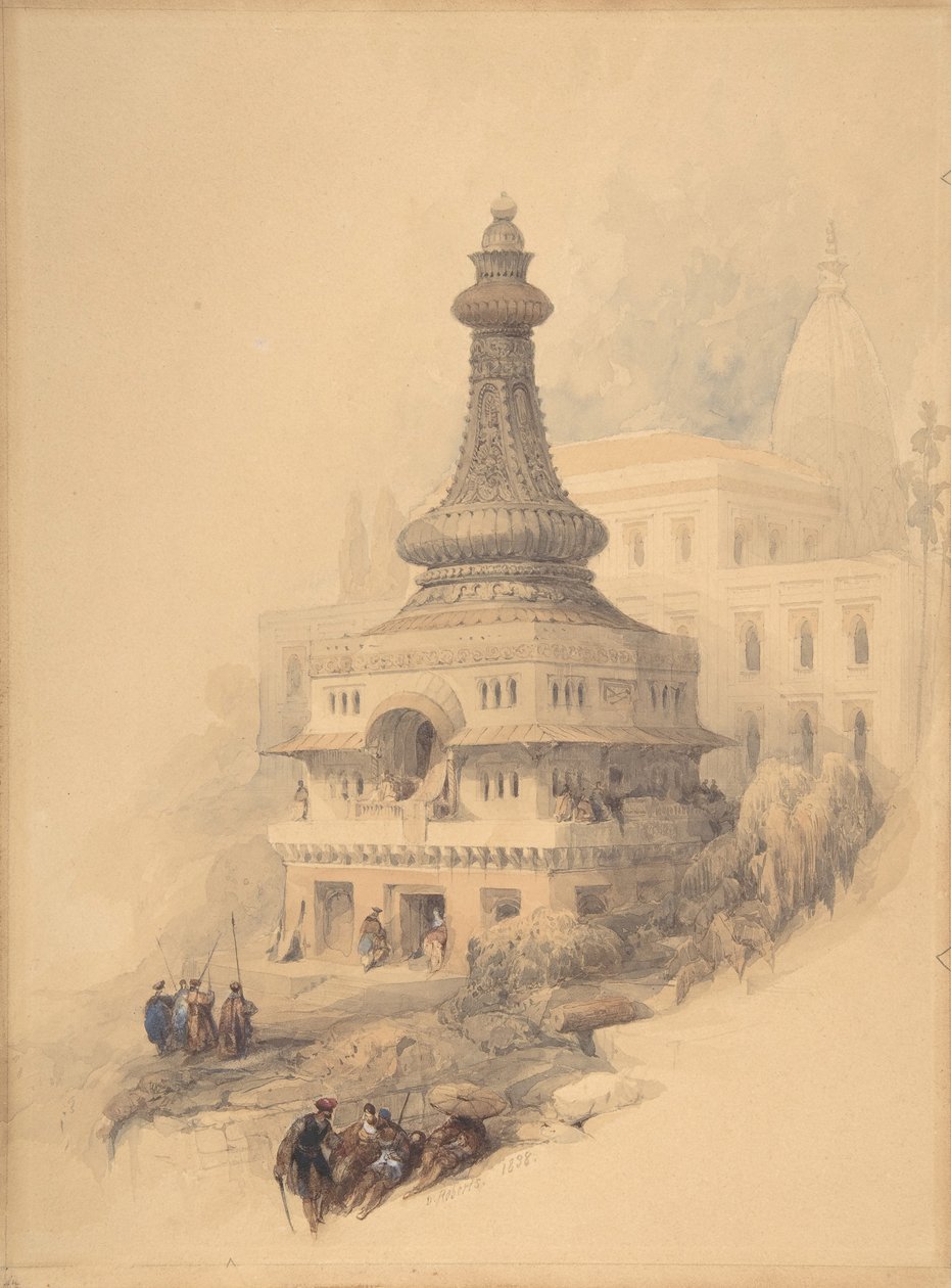 Doğu Sahnesi, 1838. by David Roberts