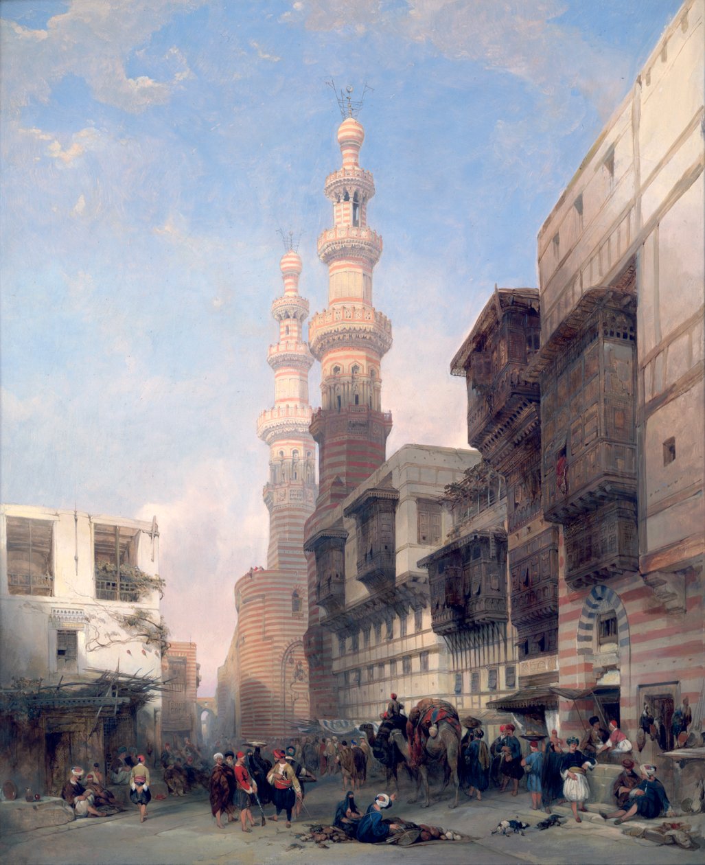 Metawalea Kapısı, 1843 by David Roberts