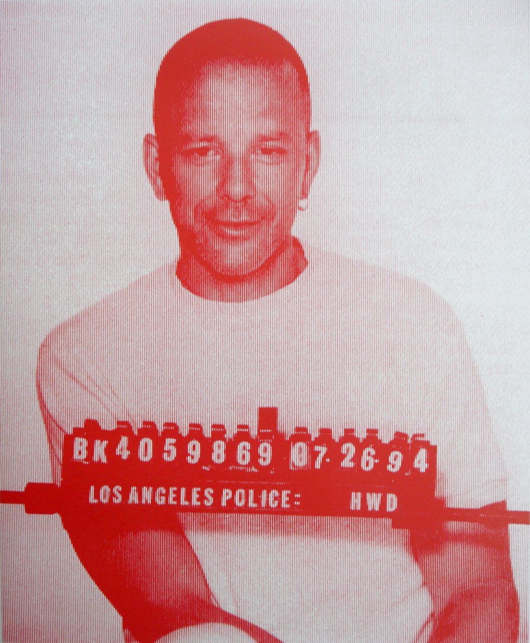Mickey Rourke II (kağıda serigrafi) by David Studwell