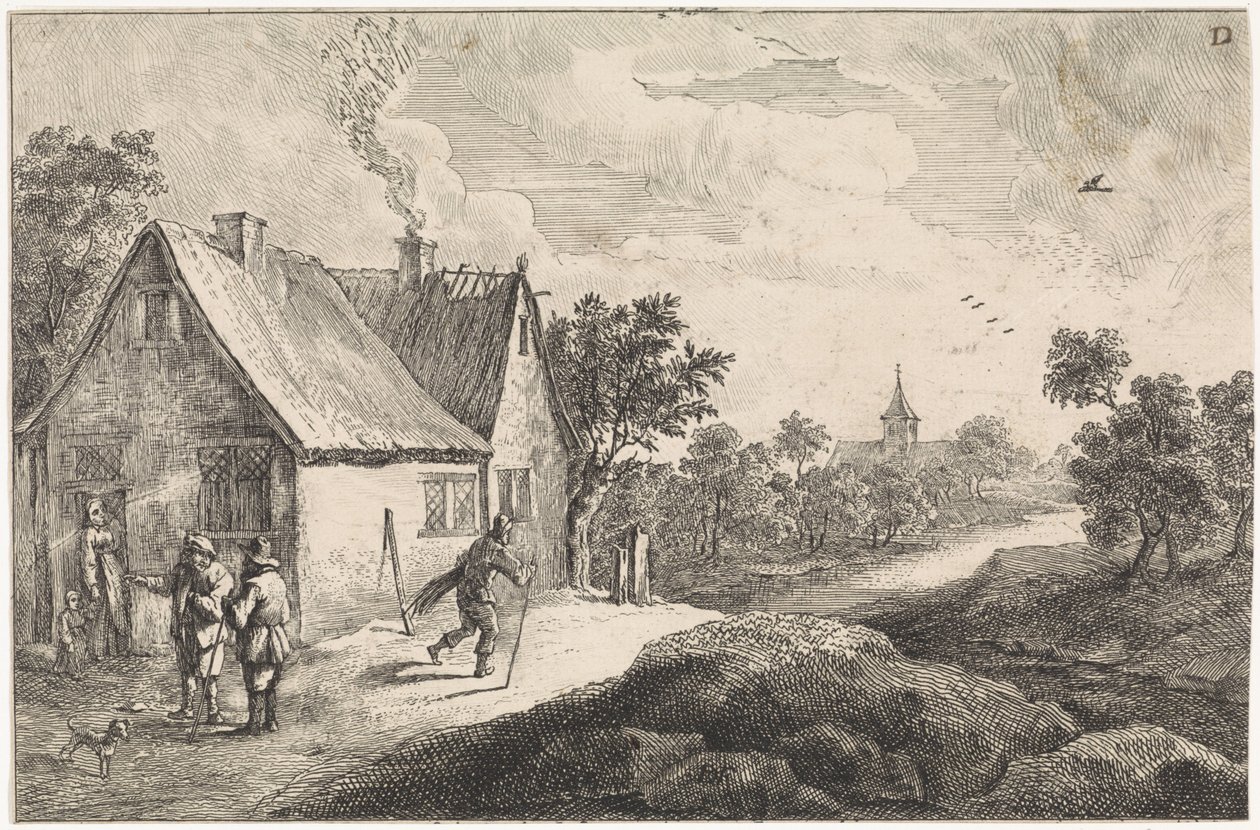 Figürlü köylü mezrası by David Teniers (II)