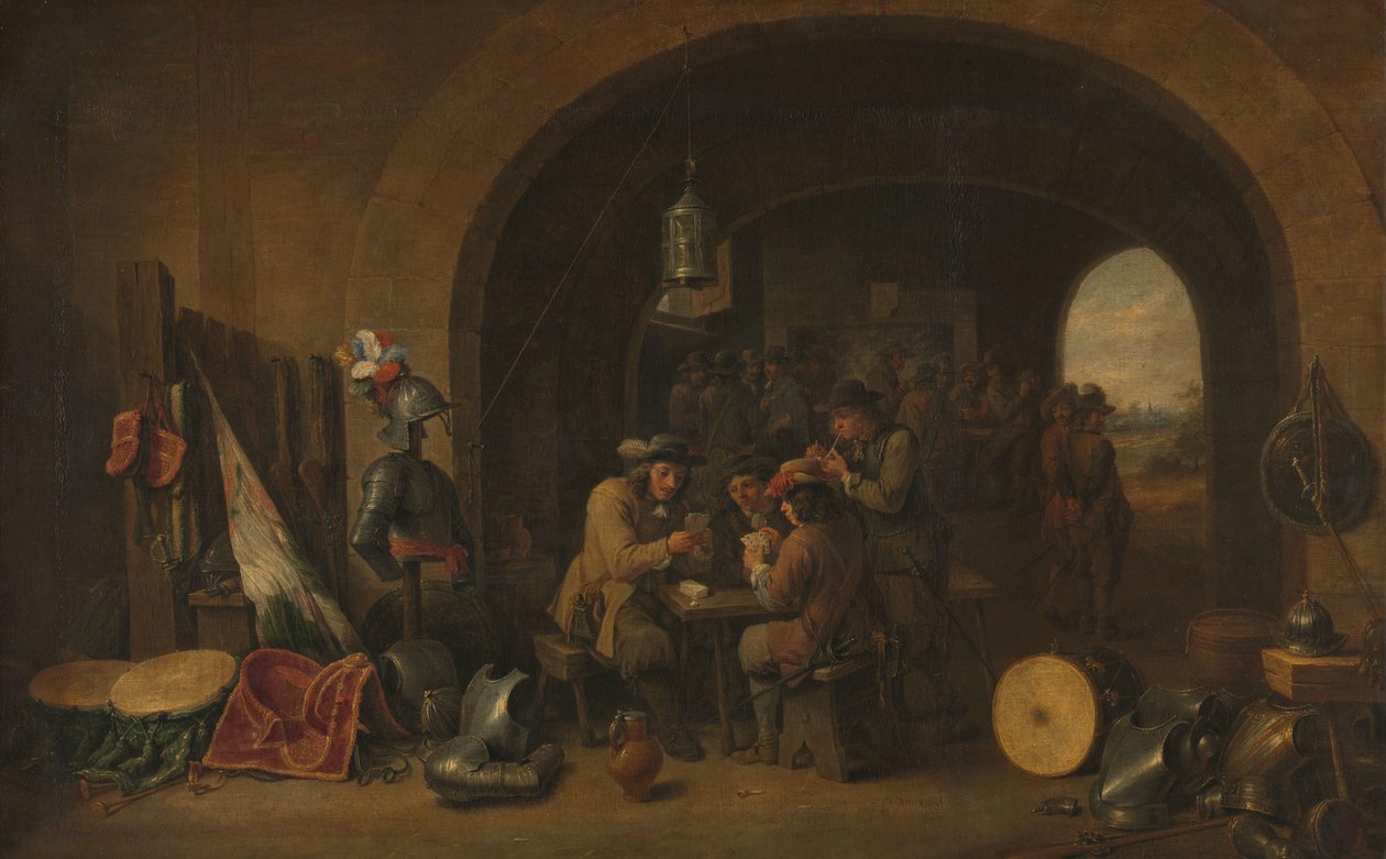 bekçi odası by David Teniers (II)
