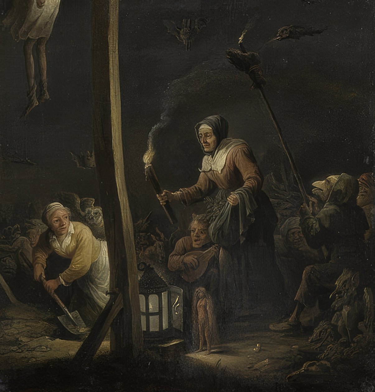 cadı sahnesi by David Teniers the Elder