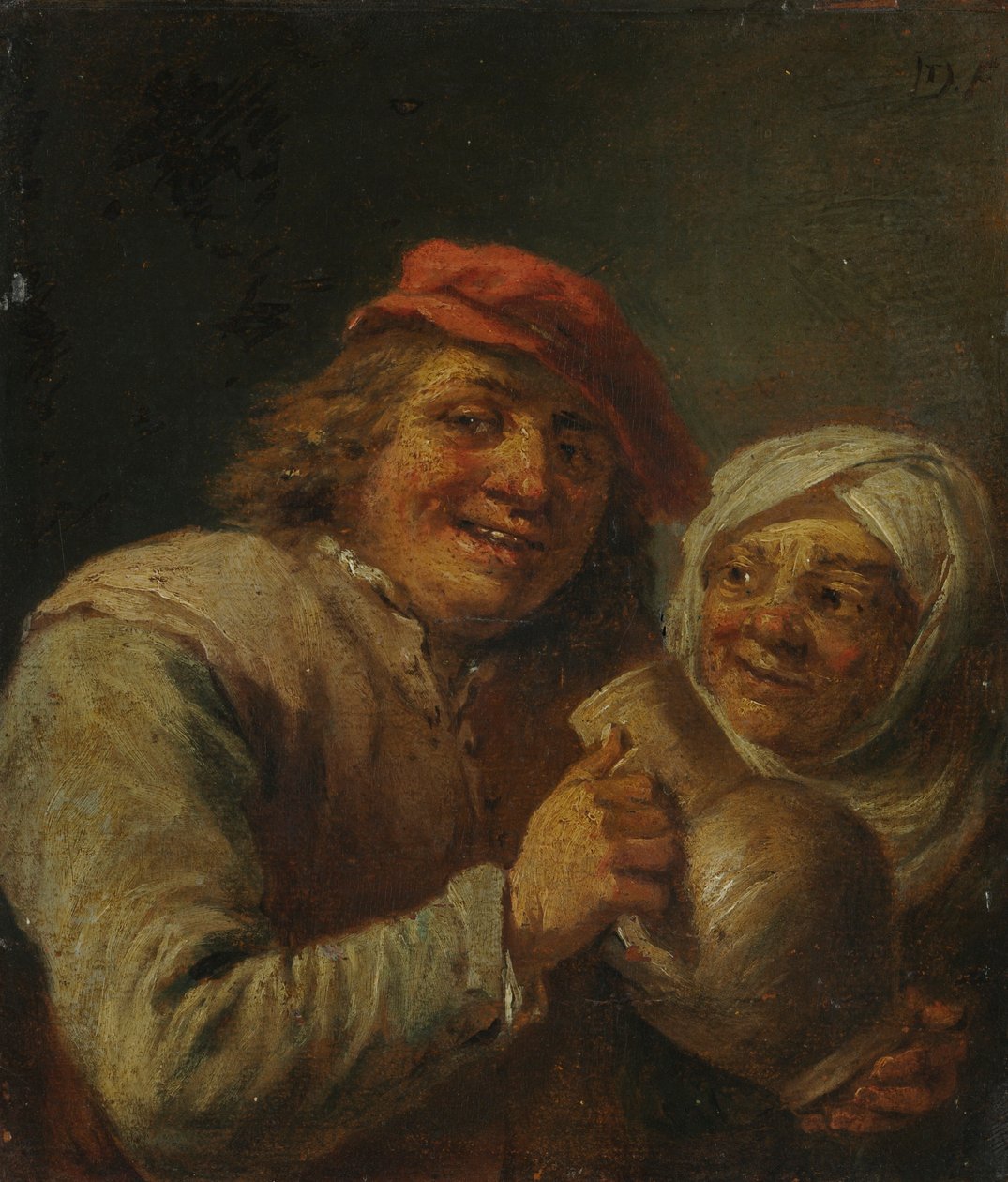Yaşlı Adam ve Kadın, 1700