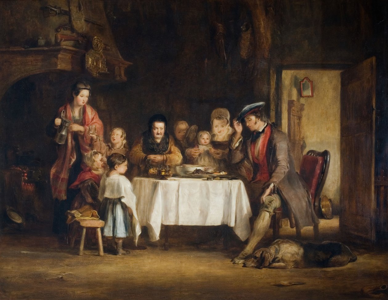 Etten Önce Grace, 1839. by David Wilkie