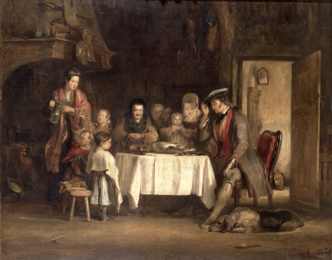Etten Önce Grace, 1839 by David Wilkie