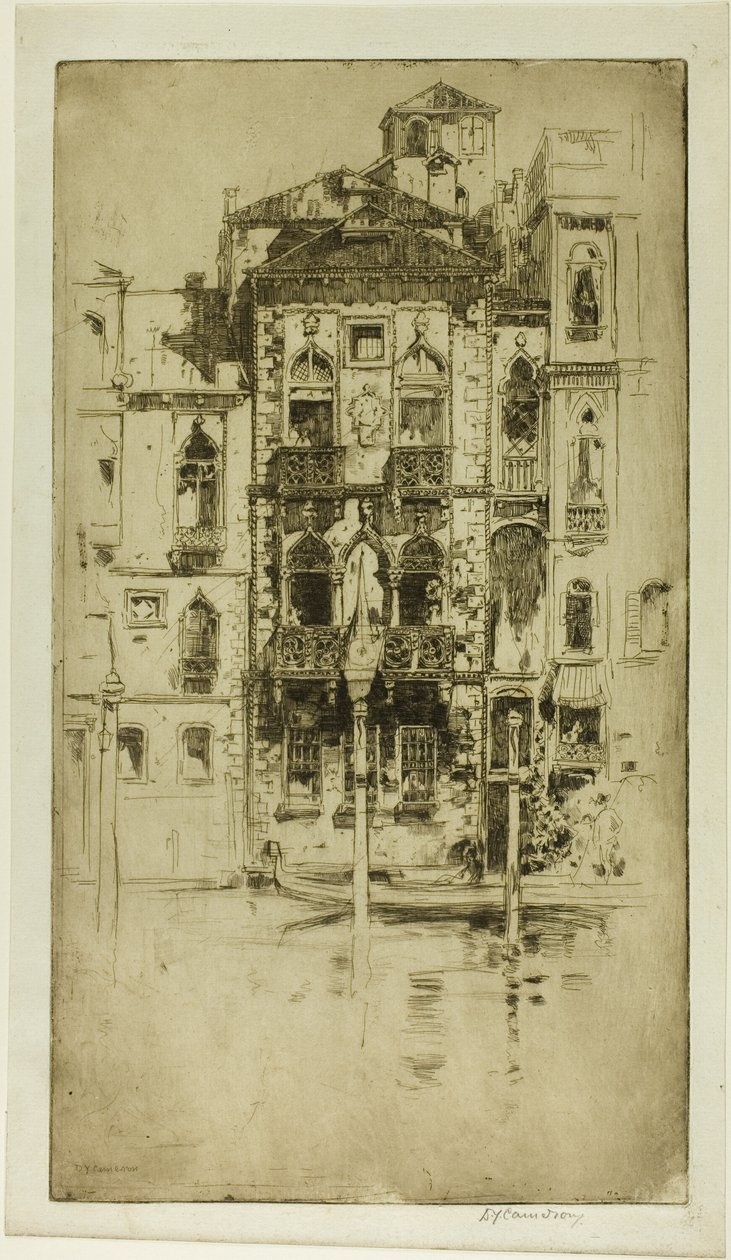 Venedik Sarayı by David Young Cameron