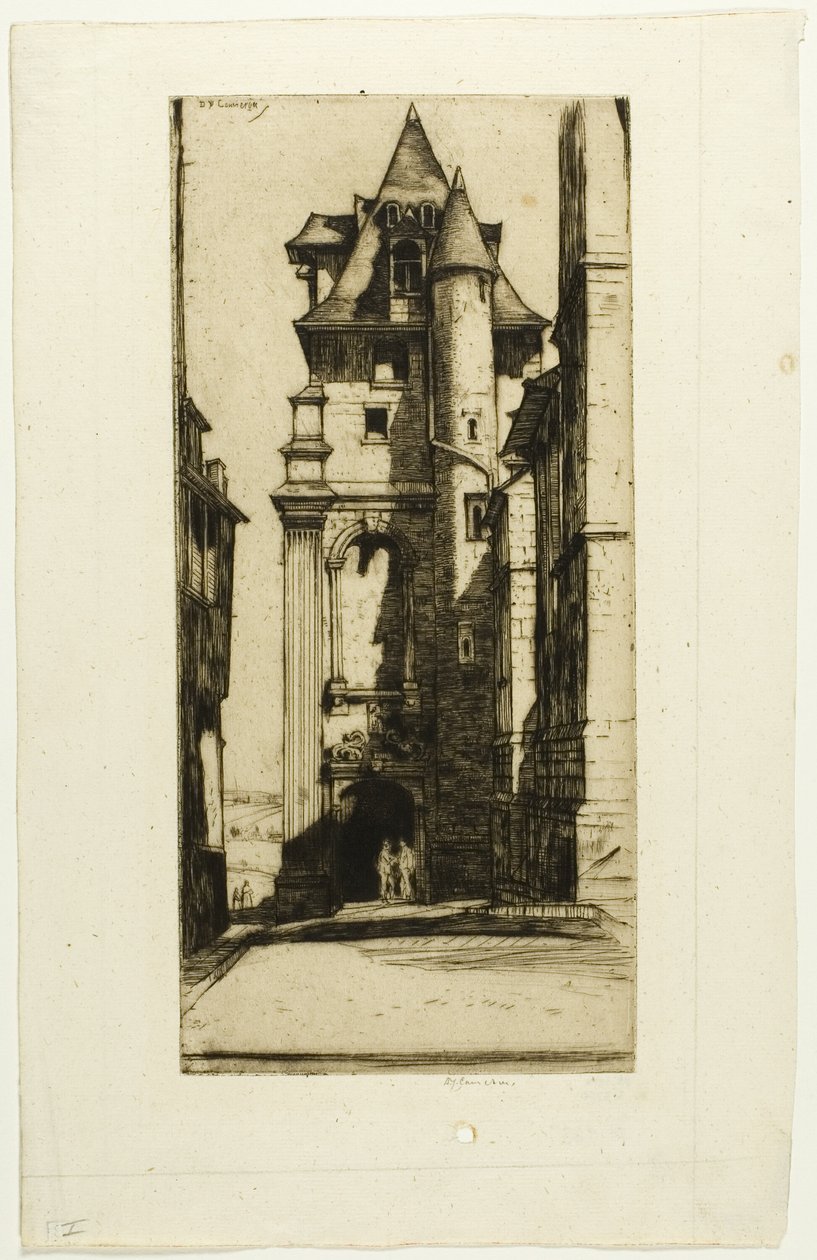 Aziz Aignan, Chartres by David Young Cameron