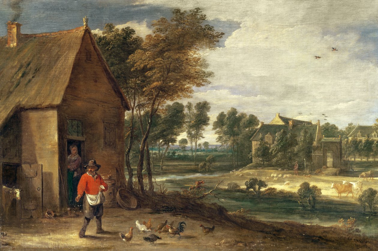 Nehir Manzarası by David Teniers the Younger