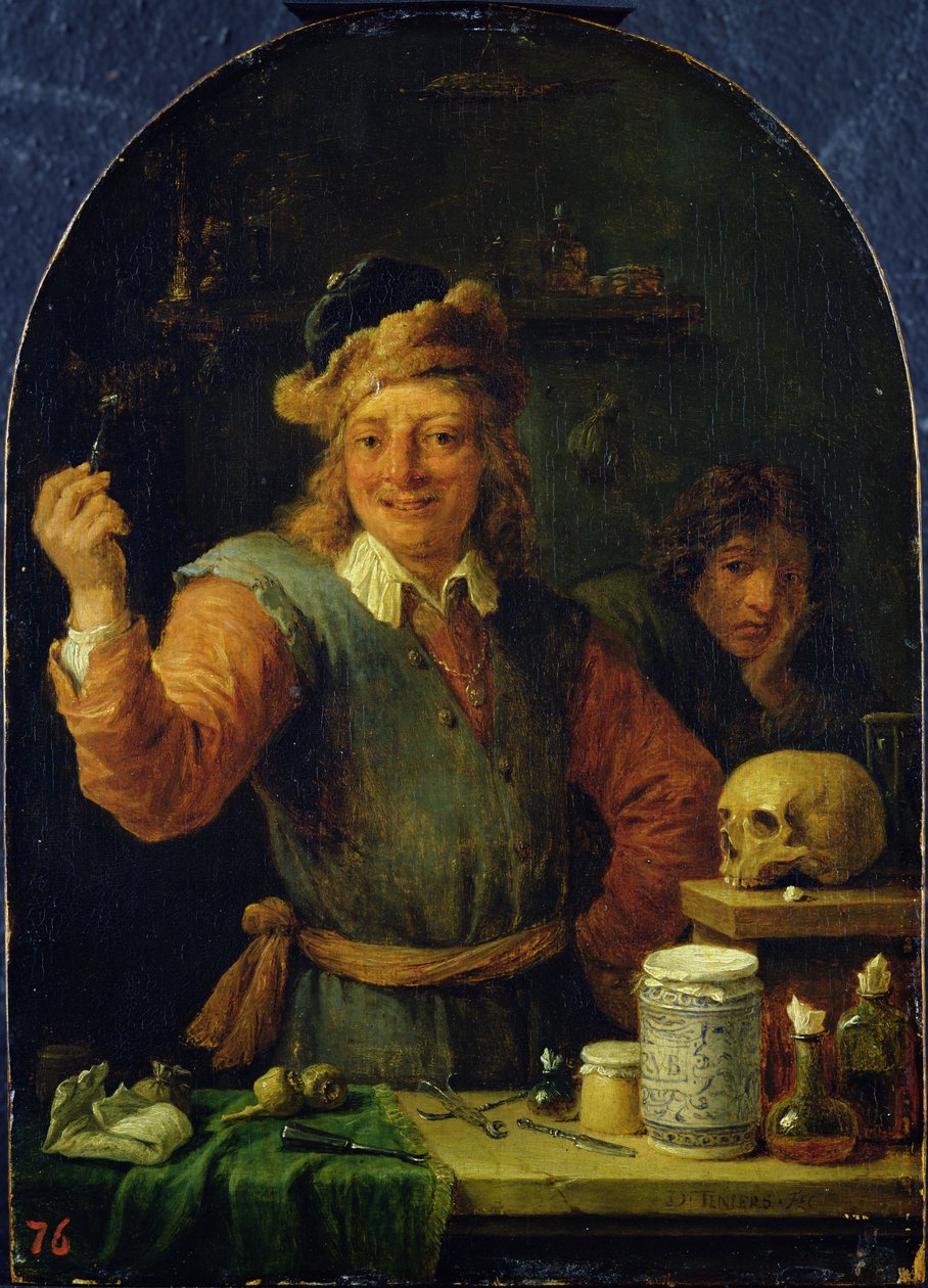 Diş Hekimi (meşe üzerine yağlı boya) by David Teniers the Younger