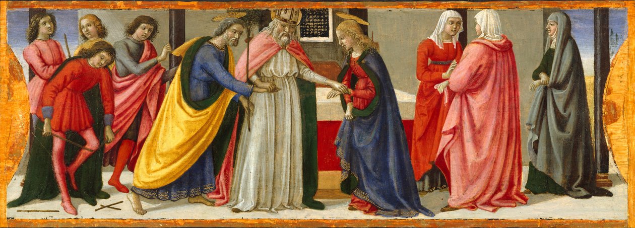 Bakirenin Evliliği, M.Ö. 1479. by Davide Ghirlandaio