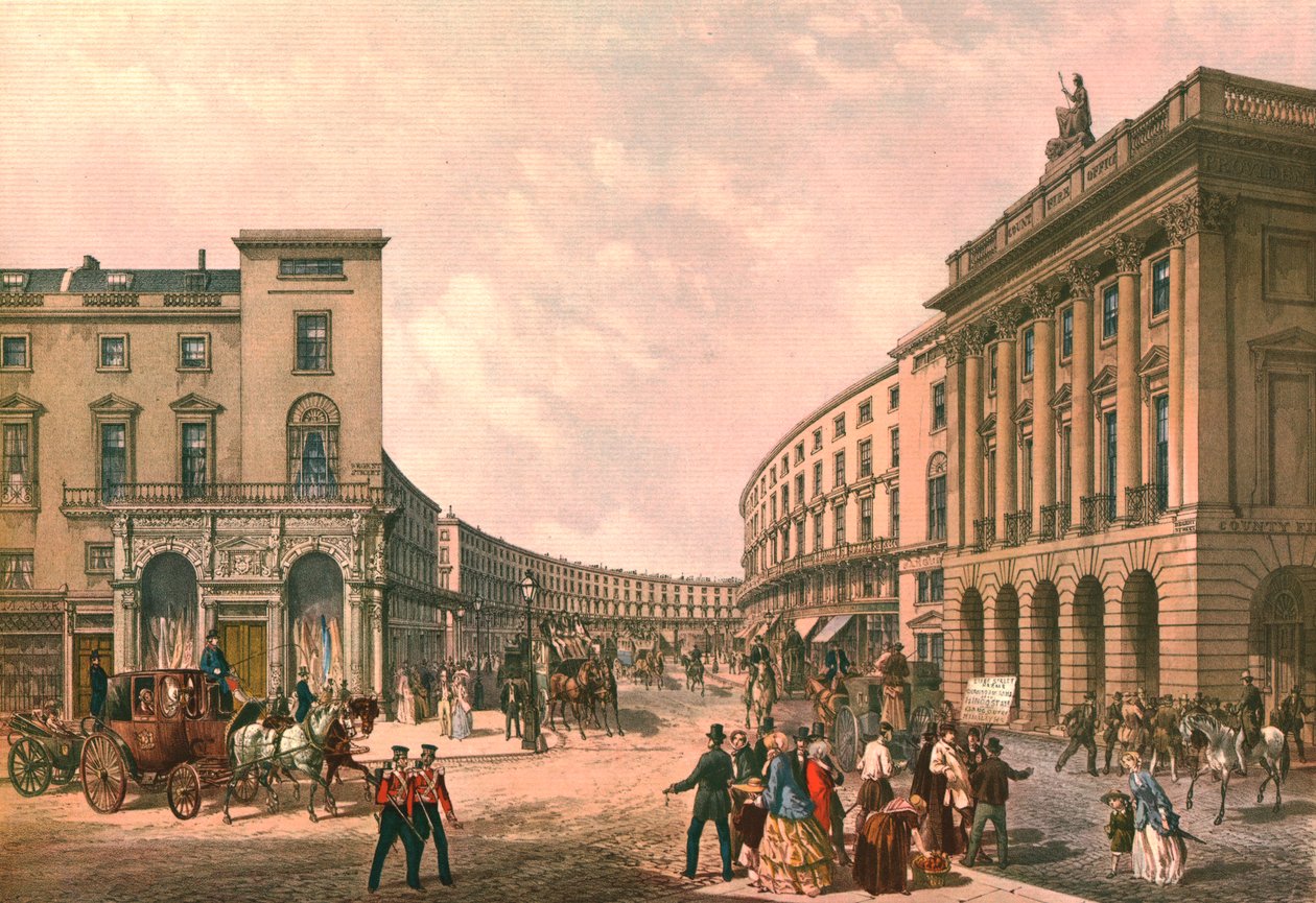 Çeyrek, Regent Caddesi, 1852. by Day and Son