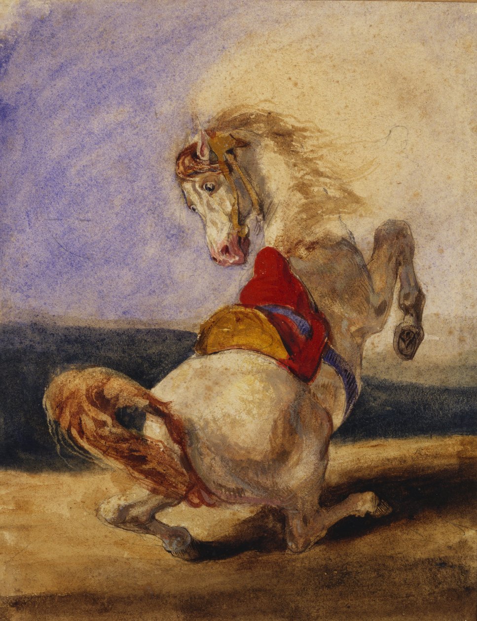 At Yetiştirme by Delacroix