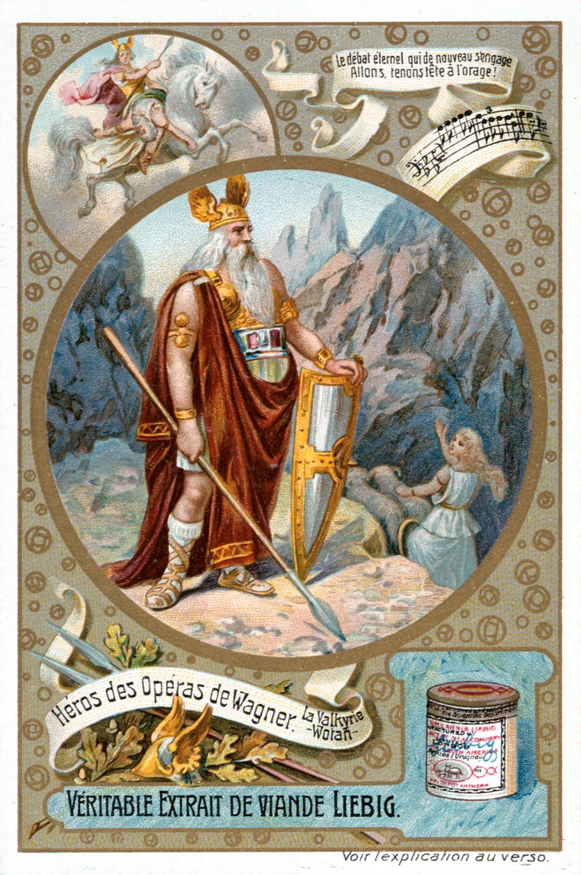 Odin, 1890-1910 by Delitz