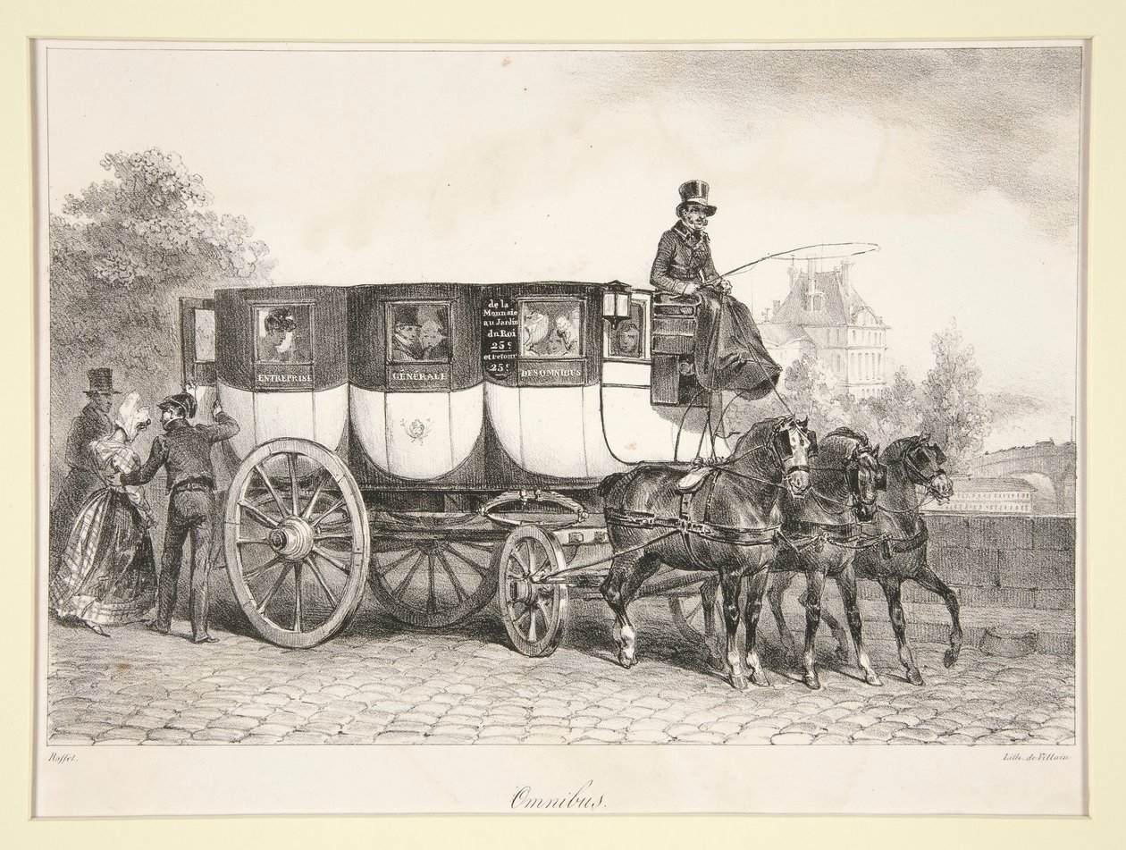omnibüs by Denis Auguste Marie Raffet