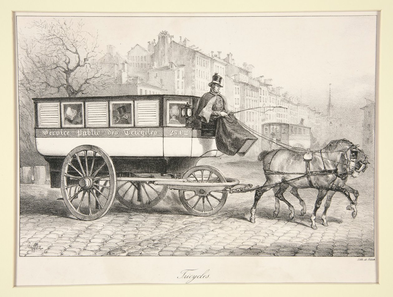 üç tekerlekli bisikletler by Denis Auguste Marie Raffet